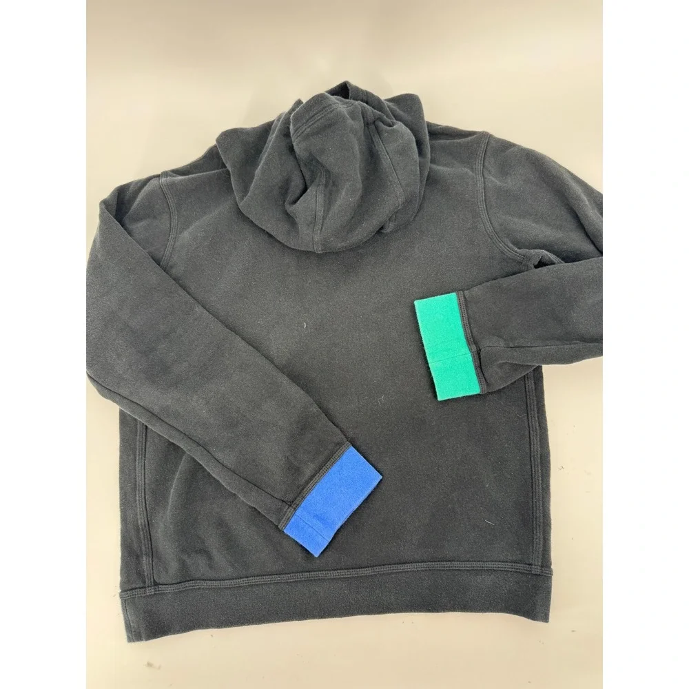 Nike Kids Gray Hoodie‎ Sweatshirt Colorblock Swoosh Pullover XL